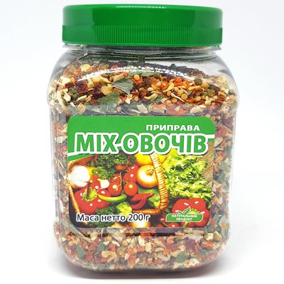Приправа MIX овочів, 200 г 001001 фото